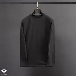 تیشرت آستین بلند یقه گرد tg230 - پوشاک مردانه ست‌من