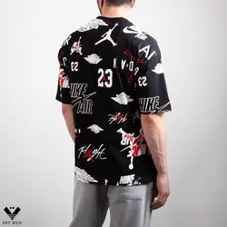 تیشرت یقه گرد تمام چاپ tg216 - پوشاک مردانه ست‌من