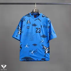 تیشرت یقه گرد تمام چاپ tg216 - پوشاک مردانه ست‌من