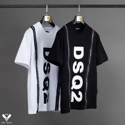 تیشرت یقه گرد بغل زیپ tg221 D2 - پوشاک مردانه ست‌من