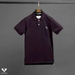 تیشرت Abercrombie یقه دار ۲دکمه ty105 - پوشاک مردانه ست‌من