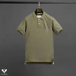 تیشرت Abercrombie یقه دار ۲دکمه ty105 - پوشاک مردانه ست‌من