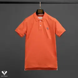 تیشرت Abercrombie یقه دار ۲دکمه ty105 - پوشاک مردانه ست‌من