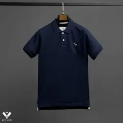 تیشرت Abercrombie یقه دار ۲دکمه ty105 - پوشاک مردانه ست‌من