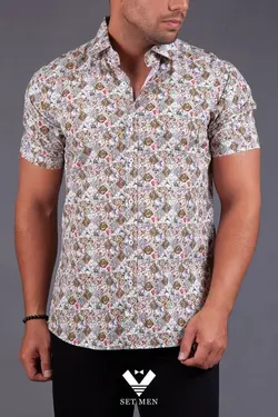 پیراهن هاوایی pn125