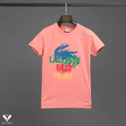 تیشرت یقه گرد tg157 Lacoste - پوشاک مردانه ست‌من