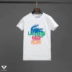 تیشرت یقه گرد tg157 Lacoste - پوشاک مردانه ست‌من