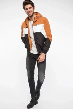 کاپشن کلاه دار CK113