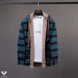 پیراهن پشمی کلاه دار ppk132