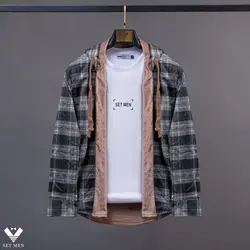 پیراهن پشمی کلاه دار ppk135