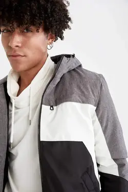 کاپشن کلاه دار CK114