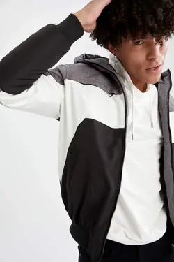 کاپشن کلاه دار CK114