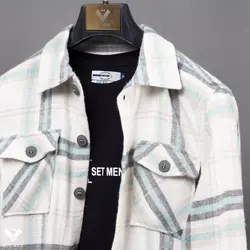 پیراهن پشمی یقه دار ppy110