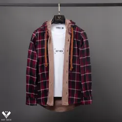 پیراهن پشمی کلاه دار ppk117