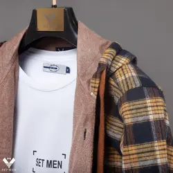 پیراهن پشمی کلاه دار ppk116