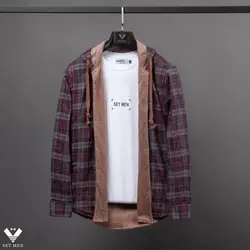 پیراهن پشمی کلاه دار ppk112