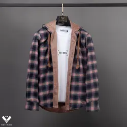 پیراهن پشمی کلاه دار ppk108