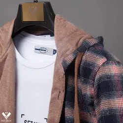 پیراهن پشمی کلاه دار ppk108