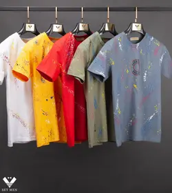 تیشرت Burberry طرح آب رنگ tg457 - پوشاک مردانه ست‌من