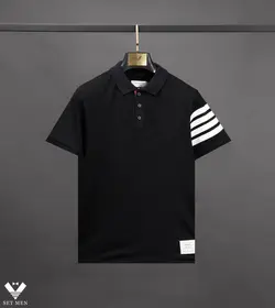 تیشرت یقه دار آستین خط دار TY147 - پوشاک مردانه ست‌من