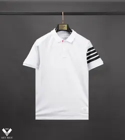 تیشرت یقه دار آستین خط دار TY147 - پوشاک مردانه ست‌من