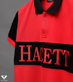 تیشرت یقه دار HACETT TY145 - پوشاک مردانه ست‌من