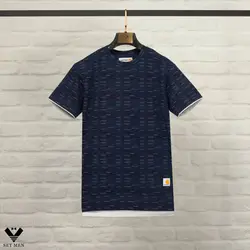 تیشرت یقه گرد خط دار ریز tg140