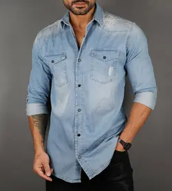 پیراهن آستین بلند جین pj103