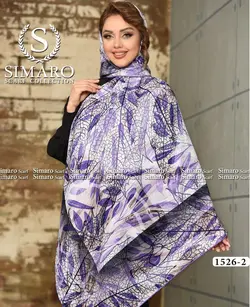 روسری نخ کریستال سیمارو کد 1526-2 قواره 140