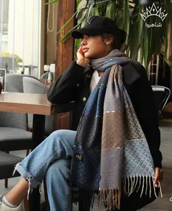 شال موهر وارداتی اسلیمی قواره 75 در 200 - شاهیوا
