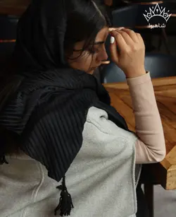 شال مخمل پلیسه منگوله ماکارونی