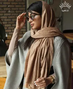 شال مخمل پلیسه منگوله ماکارونی