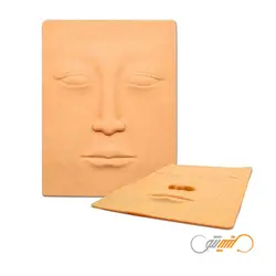 پوست مصنوعی سه بعدی تمرینی تتو چهره کامل