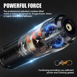 دستگاه تتو بت پن دراگون هاوک Dragonhawk Batpen