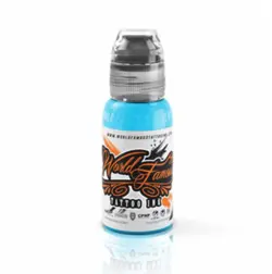 رنگ تاتو آبی رین بو بلو فیمس World Famous Rainbow Blue