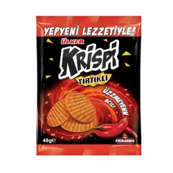 چیپس اولکر کریسپی Ülker Krispi Acili Tir Tikli Kraker فلفلی 40 گرم