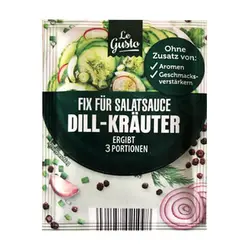 ادویه سس سالاد گوستو Le gusto مدل DILL-KRÄUTER
