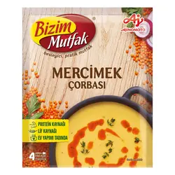 سوپ آماده bizim mutfak (بیزیم موتفاک)عدس
