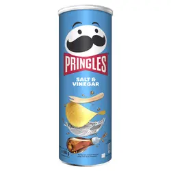 چیپس pringles (پرینگلز) بت طعم سرکه نمکی 165 گرم