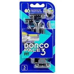 تیغ Dorco (دورکو) 3 لبه 3 تاییDorco Disposable Razors 3 Blades x3