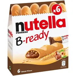 بیسکوئیت Nutella B-Ready (نوتلا بی-ردی) 132 گرمNutella B-Ready Biscuit 132gr