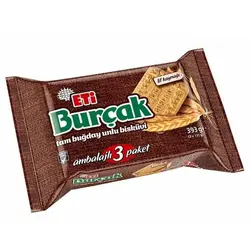 بیسکوئیت Eti Burcak (اتی بورچاک) 393 گرمEti Burcak Biscuit 393gr
