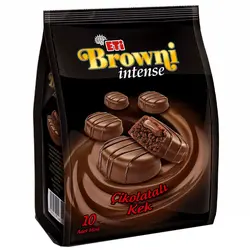 کیک لقمه ای Eti Browni Intense (اتی برونی اینتنس) شکلاتی 10 تایی 160 گرم