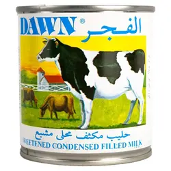 شیر عسلی Dawn (الفجر) 387 گرمDawn Condensed Milk 387gr