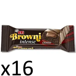باکس 16 تایی کیک بار Eti Browni Intense (اتی برونی اینتنس) 50 گرمEti Browni Intense Cake Bar 50gr - Box x16