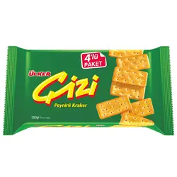 بیسکوئیت Ulker Cizi (اولکر چیزی) ساده 280 گرمUlker Cizi Biscuit Original 280gr