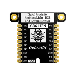 ماژول تشخیص حرکت، مجاورت، رنگ و نور محیط GebraBit APDS-9960