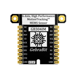 ماژول ژیروسکوپ و شتاب سنج 6 محوره GebraBit ICM20602