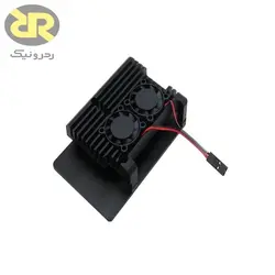 باکس آلومینیومی هیت سینک رسپبری پای 4 RASPBERRY PI 4 Aluminum BOX