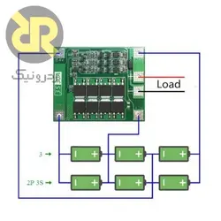 شارژر باتری لیتیومی 3 سل 3S 40A